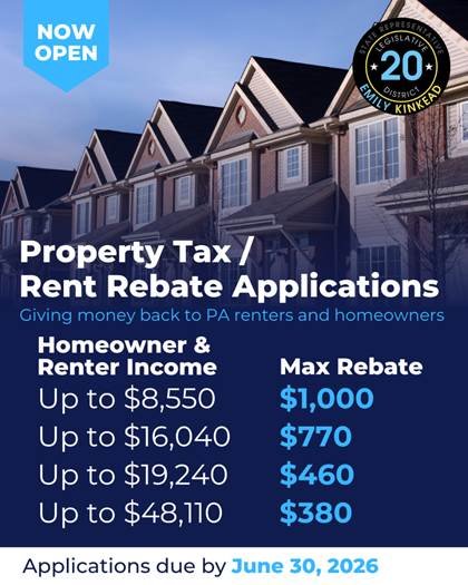 Property Tax Rent Rebate Applications 