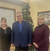 Kim Schmidt, Township Manager, Roseanne Jones 