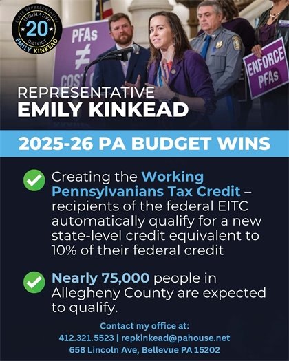 Rep. Emily Kinkead 2025-2026 Budget Wins! 