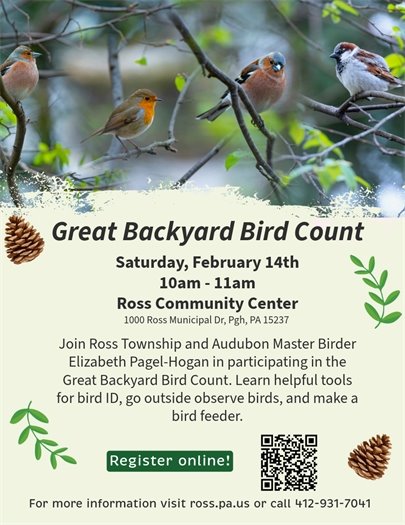 Great Backyard Bird Count 2026